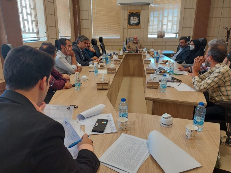 برگزاری نشست بررسی مشکلات حوزه گازشهرک صنعتی جهان آبادمیبد