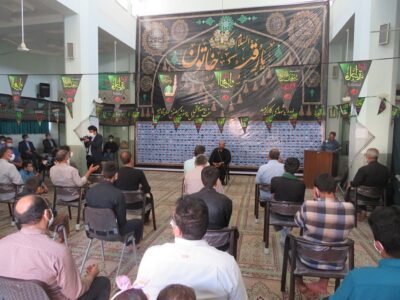 برگزاری مجلس روضه خوانی دهه اول ماه صفر