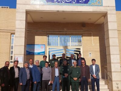 تقدیر و تشکر سردار حزنی از تولید کنندگان کاشی و سرامیک شهرستان میبد