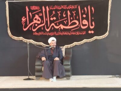 گزارش تصویری مراسم عزاداری در کارخانه کاشی رباط میبد