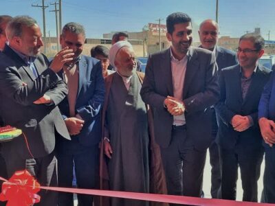 افتتاح ساختمان جدید آتش نشانی شهرک صنعتی جهان آباد