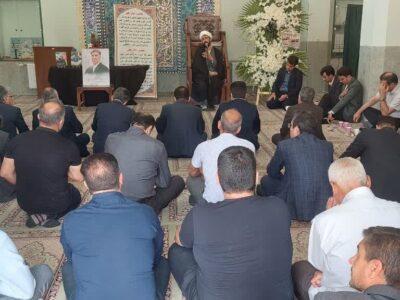 مراسم سالگرد شادروان حاج احمد امامی فر از دریچه دوربین