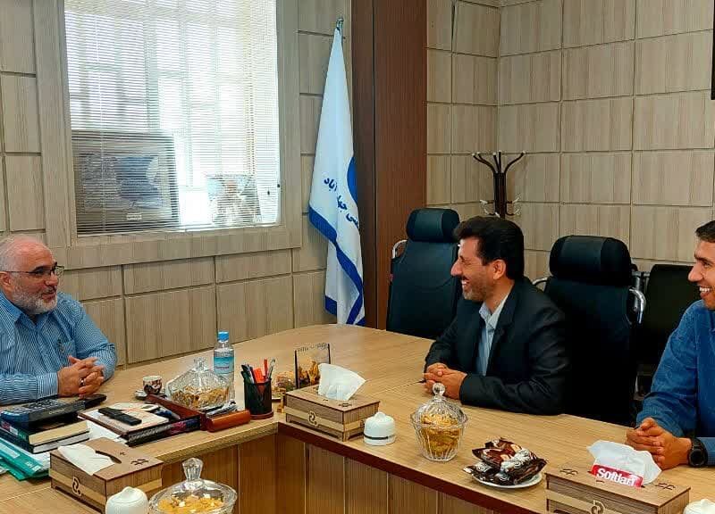 دیدار مدیرکل انتقال خون استان یزد با مدیرعامل شهرک صنعتی جهانآباد