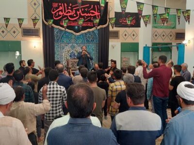 عزاداری دهه اول ماه صفر در شهرک صنعتی از دریچه دوربین۱