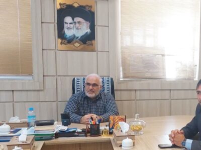 نشست مدیرعامل شهرک صنعتی با رئیس جدید مرکز رشد دانشگاه میبد